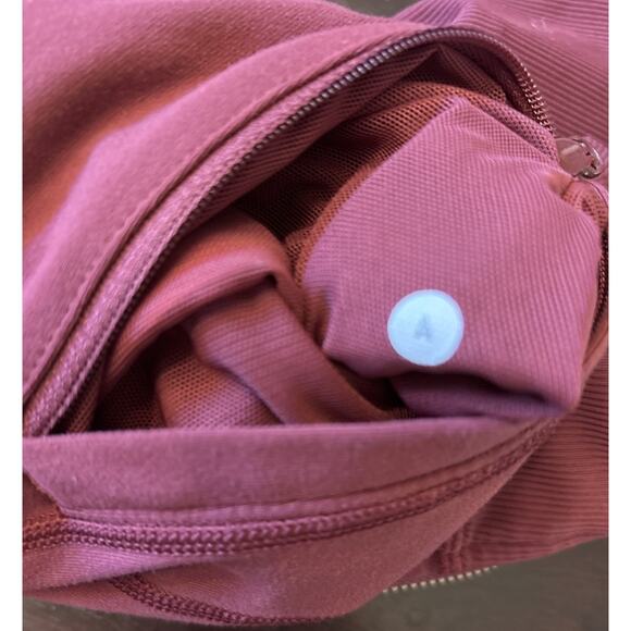 LULULEMON - Daily Practice Jacket Hooded In Wine Berry, Size 4 - Picture 9 of 9